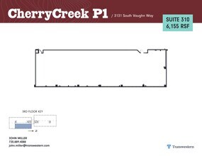 3131 S Vaughn Way, Aurora, CO for lease Site Plan- Image 2 of 2
