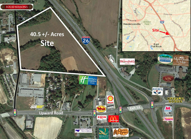 S Allen Rd, Flat Rock, NC for sale - Primary Photo - Image 1 of 1