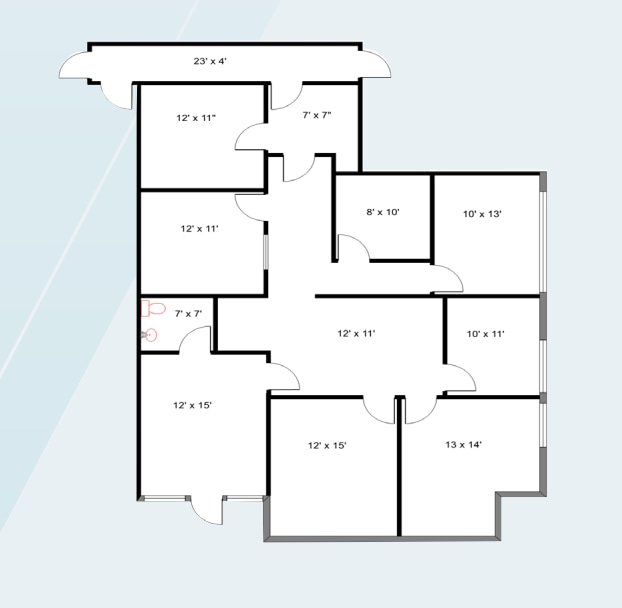1945 Camino Vida Roble, Carlsbad, CA for lease Floor Plan- Image 1 of 2