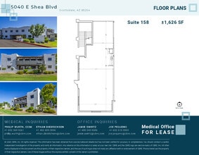 5010 E Shea Blvd, Scottsdale, AZ à louer Plan d’étage- Image 1 de 1