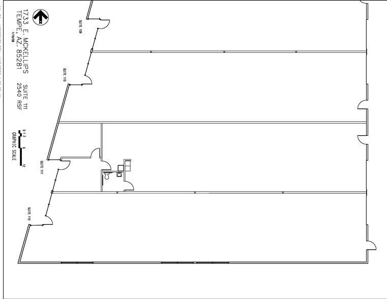 1733 E McKellips Rd, Tempe, AZ à louer - Plan de site - Image 1 de 11