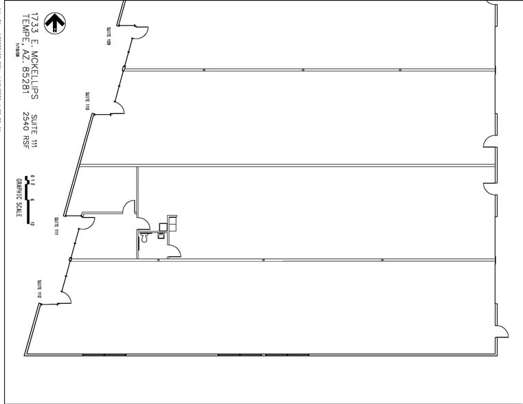 1733 E McKellips Rd, Tempe, AZ for lease - Site Plan - Image 1 of 11
