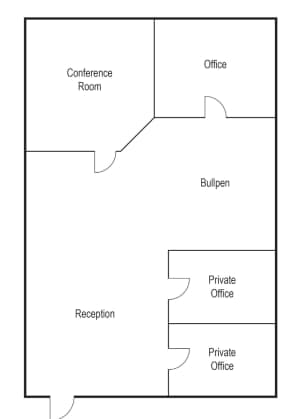 4883 Ronson Ct, San Diego, CA à louer Plan d’étage- Image 1 de 1