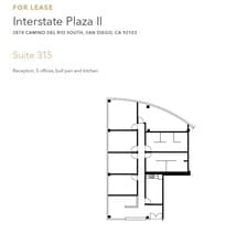 2878 Camino del Rio S, San Diego, CA for lease Floor Plan- Image 1 of 1