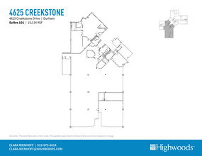 4601 Creekstone Dr, Durham, NC for lease Floor Plan- Image 1 of 1