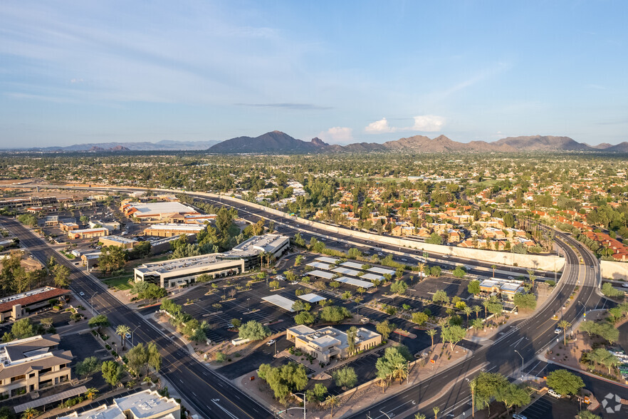 8901 E Mountain View Rd, Scottsdale, AZ for lease - Aerial - Image 3 of 7