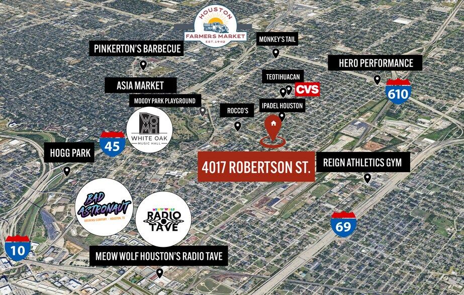 4017 Robertson St, Houston, TX à vendre - Photo du bâtiment - Image 2 de 6