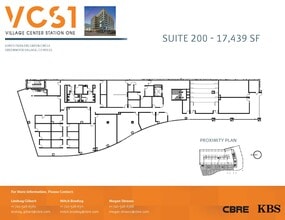 6380 S Fiddlers Green Cir, Greenwood Village, CO à louer Plan d’étage- Image 1 de 2