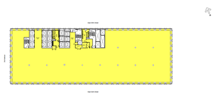 909 Third Ave, New York, NY à louer Plan d’étage- Image 1 de 1