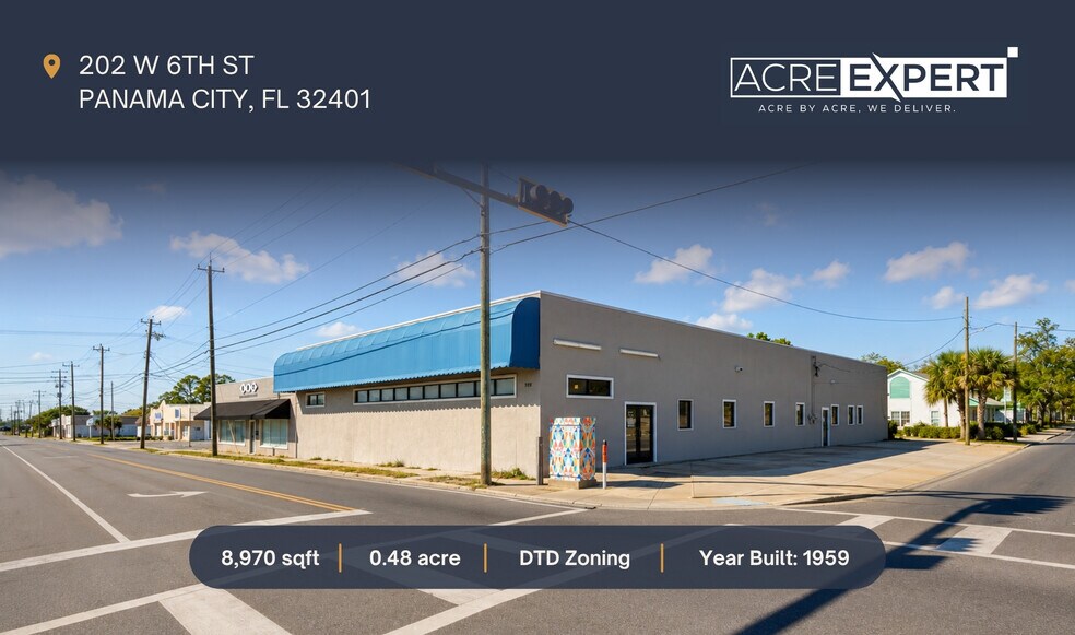 202 W 6th St, Panama City, FL à vendre - Photo du bâtiment - Image 2 de 5