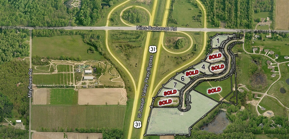 Niles-Buchanan Road & US 31, Niles, MI for sale - Building Photo - Image 1 of 4