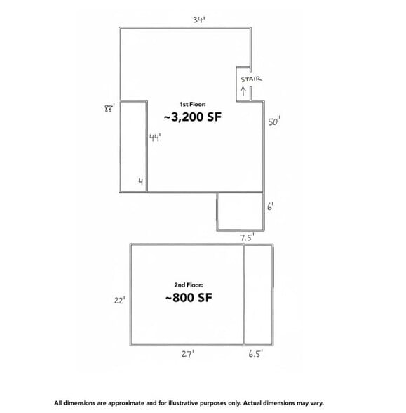 522 Central Ave, East Orange, NJ for lease - Floor Plan - Image 1 of 1