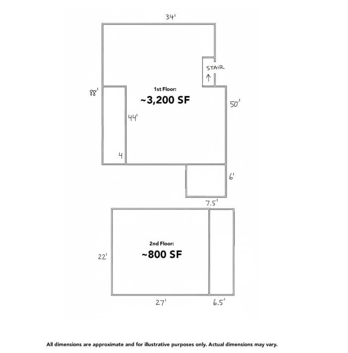 522 Central Ave, East Orange, NJ for lease Floor Plan- Image 1 of 2