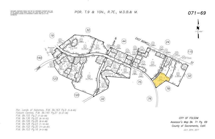 785 Orchard Dr, Folsom, CA à louer - Plan cadastral - Image 2 de 31