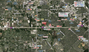 0 Sam Houston E Pky, Houston, TX - aerial  map view