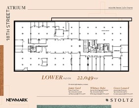 1621 18th St, Denver, CO for lease Floor Plan- Image 1 of 1