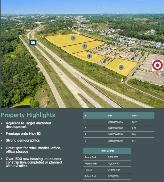 Amana Trail and Argenta Trail,, Inver Grove Heights, MN à vendre - Photo du bâtiment - Image 2 de 2