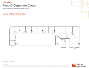 5820 Stoneridge Mall Rd, Pleasanton, CA à louer Plan d’étage- Image 1 de 1