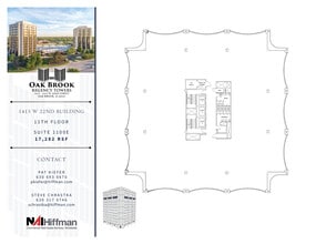 1415 W 22nd St, Oak Brook, IL à louer Plan d’étage- Image 1 de 1