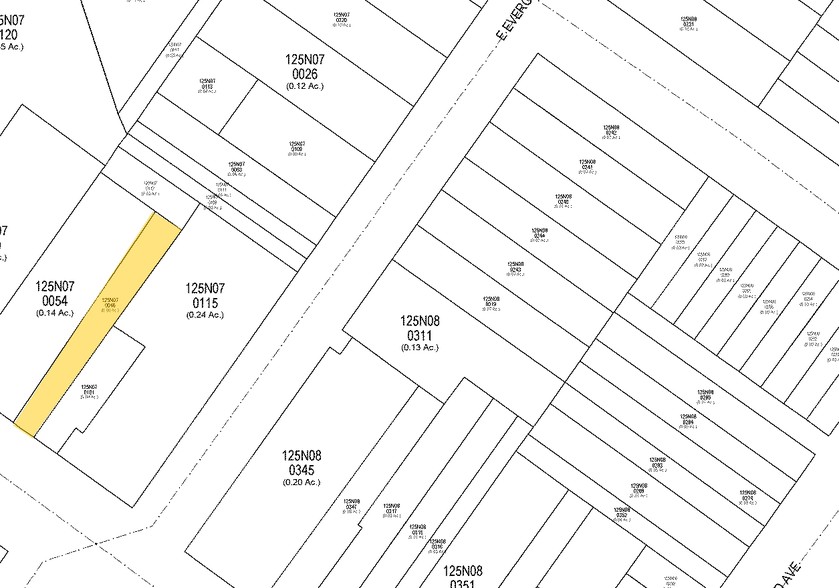 8605-8607 Germantown Ave, Philadelphia, PA à louer - Plan cadastral - Image 2 de 11