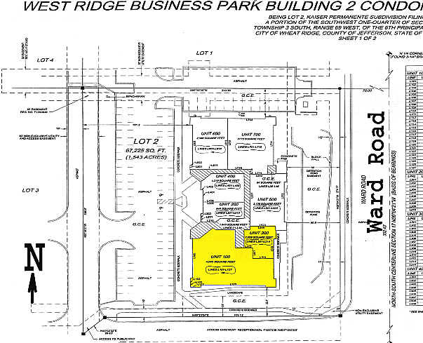 4855 Ward Rd, Wheat Ridge, CO for sale - Plat Map - Image 2 of 31