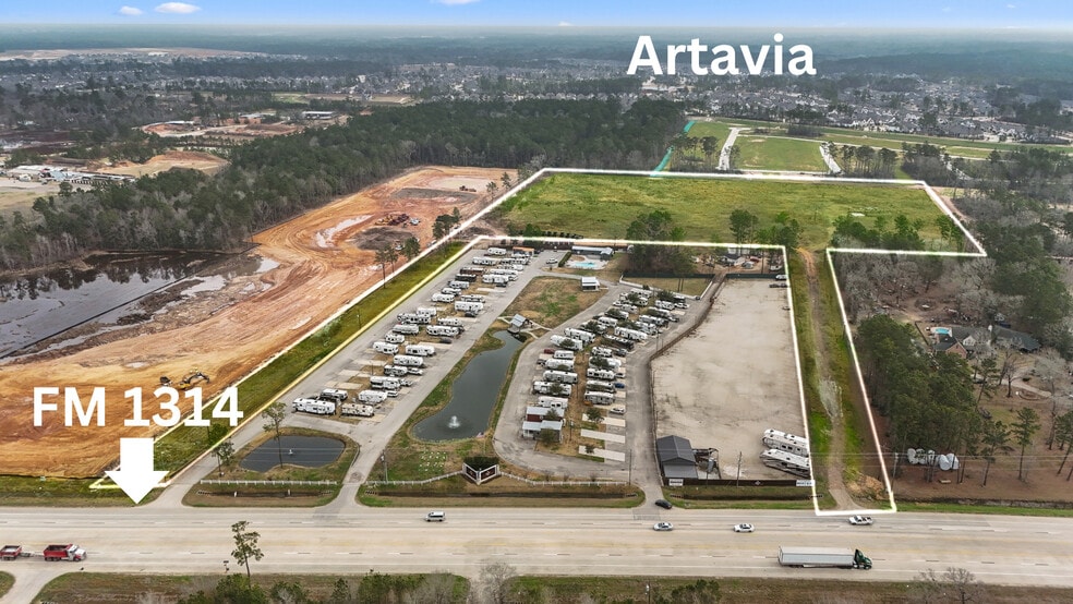 17571 FM 1314 Rd, Conroe, TX à vendre - Aérien - Image 2 de 15