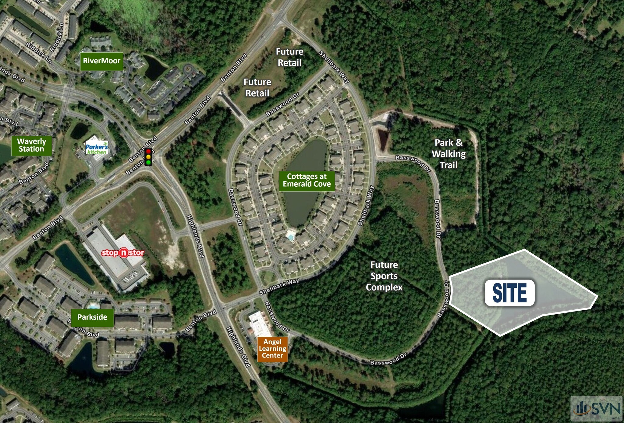 130 Basswood Dr, Savannah, GA à vendre Aérien- Image 1 de 12