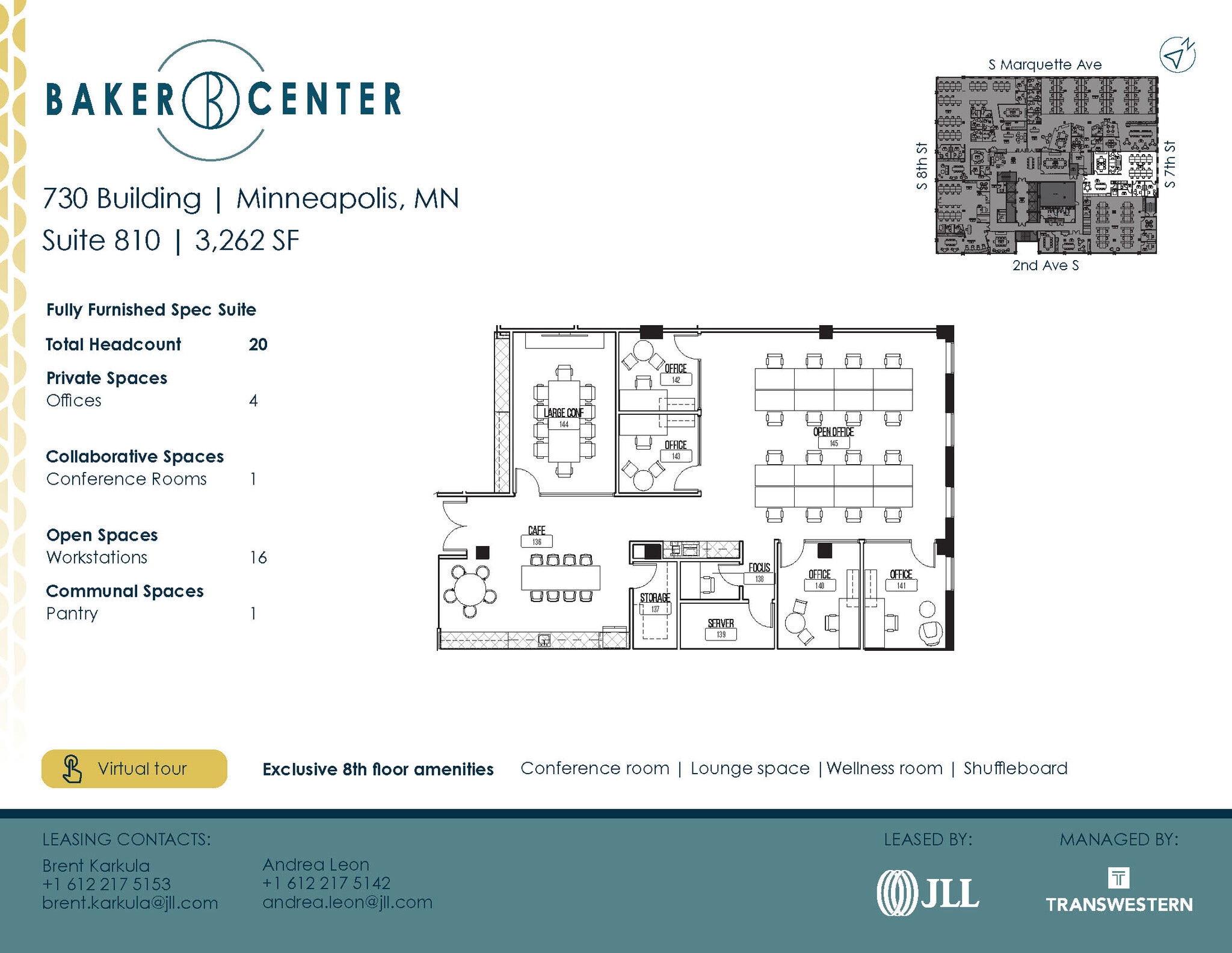 733 Marquette Ave, Minneapolis, MN for lease Floor Plan- Image 1 of 5