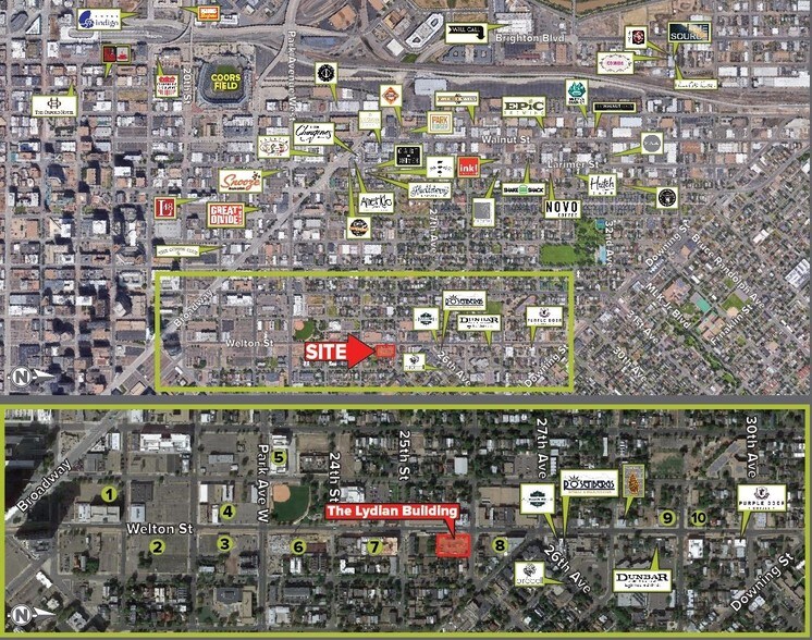 2560 Welton St, Denver, CO à louer - Photo du bâtiment - Image 2 de 55