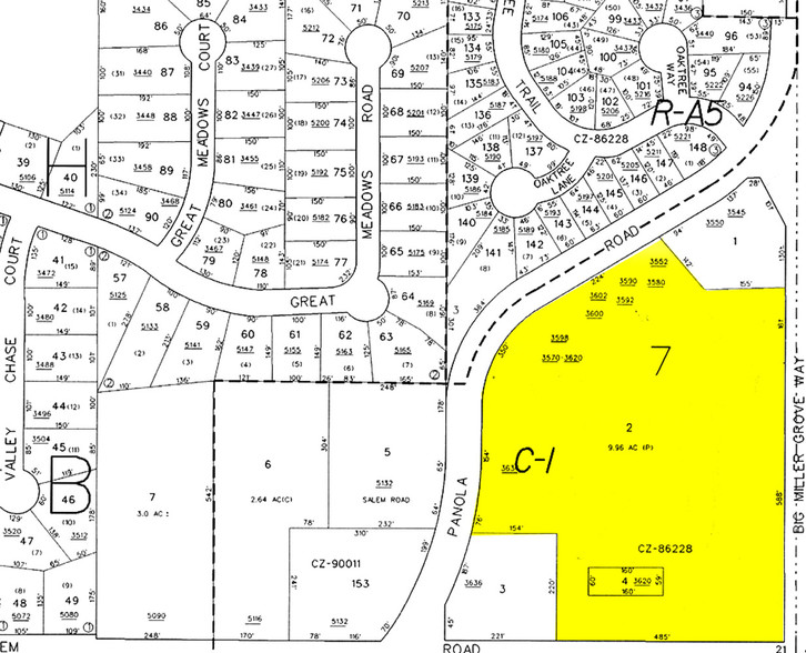 3414-3590 Panola Rd, Lithonia, GA à vendre - Plan cadastral - Image 1 de 1