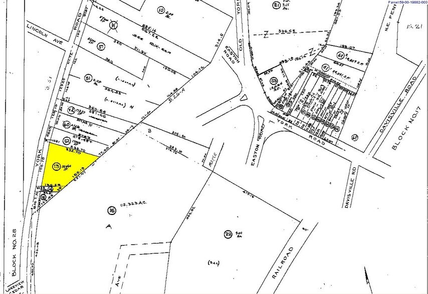 349 York Rd, Willow Grove, PA à louer - Plan cadastral - Image 2 de 41