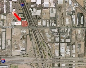 2350 W McDowell Rd, Phoenix, AZ - Aerial  map view