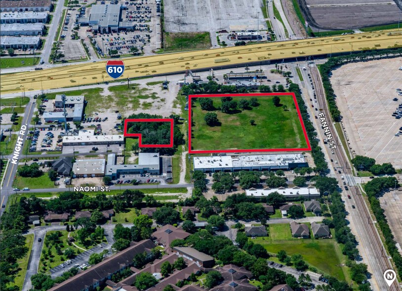 Fannin St, Houston, TX à vendre - Aérien - Image 2 de 7