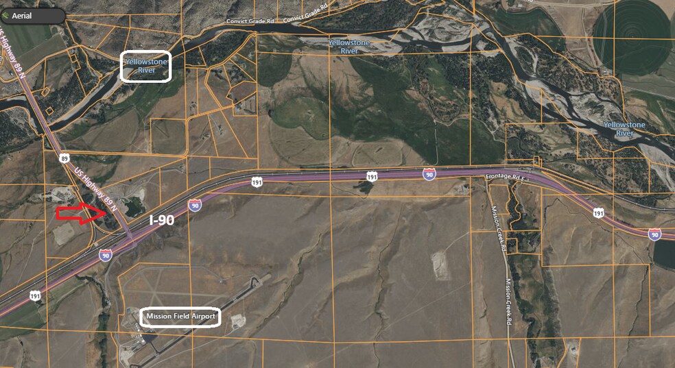 I-90 Interchange, Livingston, MT à vendre - Photo du bâtiment - Image 2 de 12