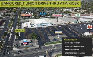 Plus de détails pour 5412-5504 S 900 E, Salt Lake City, UT - Commerce de détail à louer