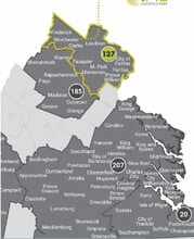 1251 Coverstone Dr, Winchester, VA à louer Carte- Image 2 de 3