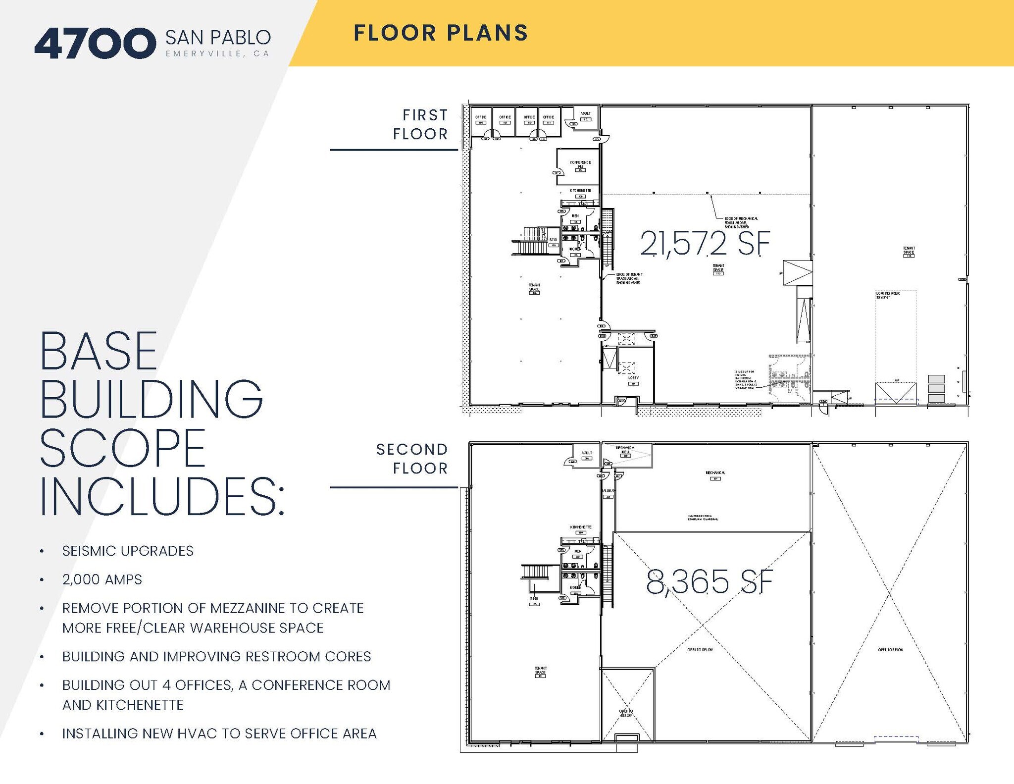 4700 San Pablo Ave, Emeryville, CA for lease Floor Plan- Image 1 of 1
