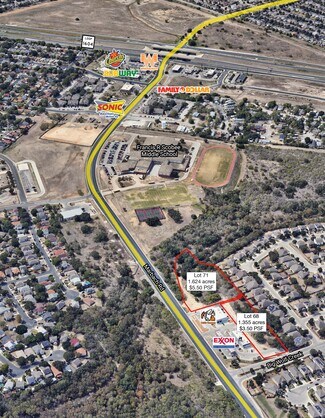 Plus de détails pour Big Wolf & Marbach Rd, San Antonio, TX - Terrain à vendre
