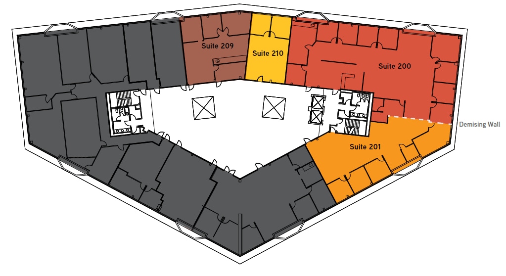 2655 Camino del Rio N, San Diego, CA for lease Floor Plan- Image 1 of 1