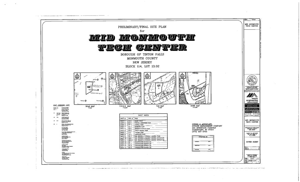 1200 Pine Brook Rd, Tinton Falls, NJ for lease - Site Plan - Image 2 of 5