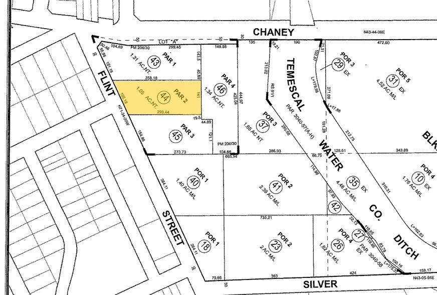 502 Chaney St, Lake Elsinore, CA à louer - Plan cadastral - Image 3 de 3