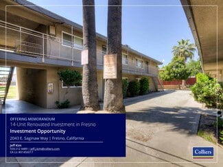 More details for 2043 E Saginaw Way, Fresno, CA - Multifamily for Sale