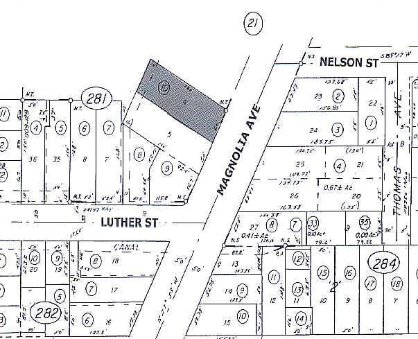 6841 Magnolia Ave, Riverside, CA for lease - Plat Map - Image 2 of 6