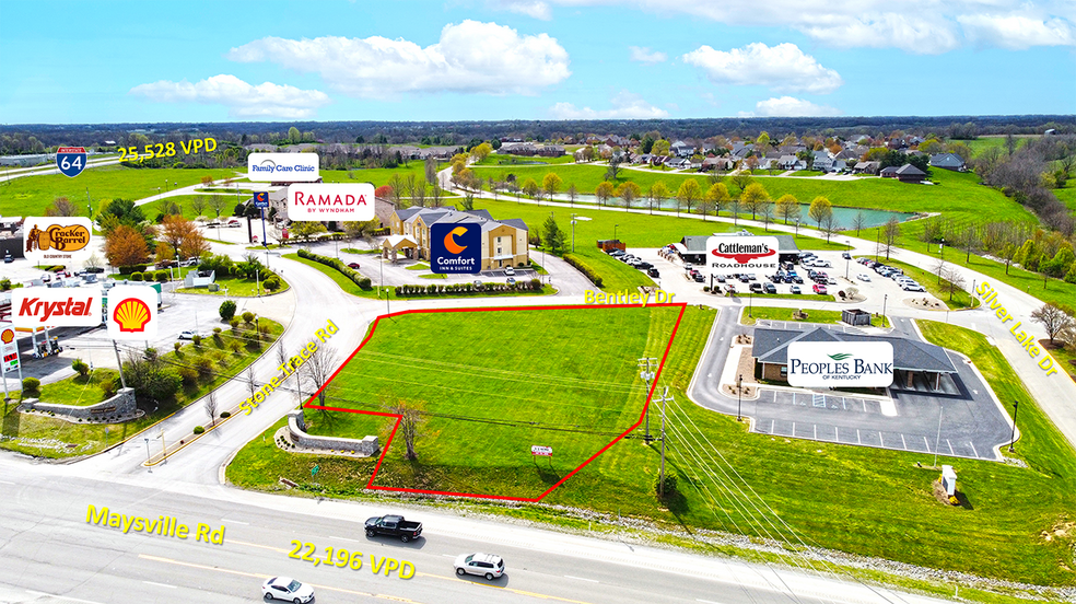 101 Stone Trace Dr, Mount Sterling, KY à vendre - Aérien - Image 3 de 7