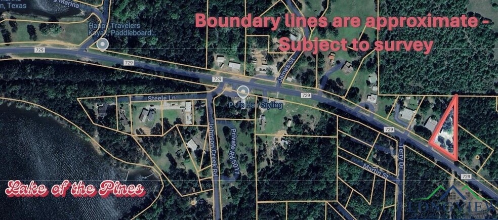 8048 Hwy 729, Jefferson, TX à vendre - Aérien - Image 3 de 14