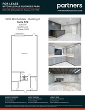 5151 Mitchelldale St, Houston, TX for lease Site Plan- Image 1 of 1