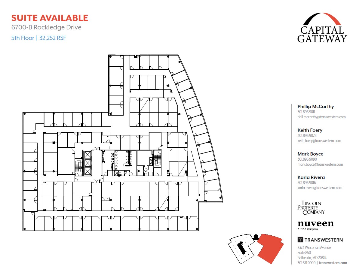 6700 Rockledge Dr, Bethesda, MD for lease Interior Photo- Image 1 of 1