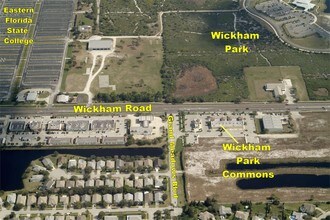 3600 N Wickham Rd, Melbourne, FL - Aérien Vue de la carte - Image1