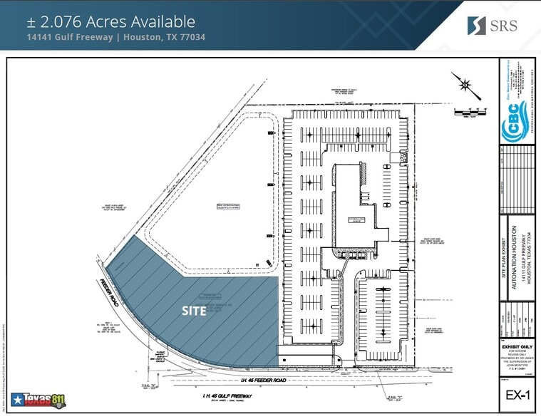 14141 Gulf Fwy, Houston, TX for sale - Site Plan - Image 2 of 3