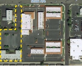 220 Shaw Ave, Clovis, CA - Aérien Vue de la carte